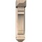 Ekena Millwork Olympic Arts and Crafts Smooth Bracket w/ Offset Brace, Douglas Fir, 5 1/2"W x 16"D x 24"H BKT0604X16X24OLY03SDF - alternate 3